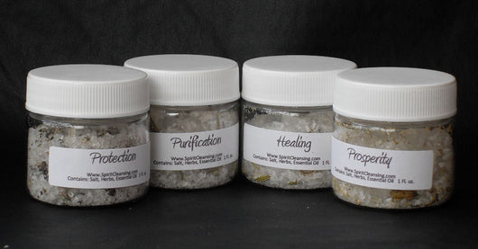 Bath Salt Samples 1oz Collection- 10 varieties