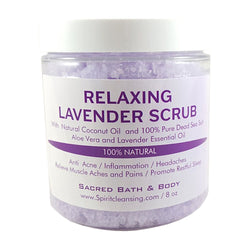 Lavender Salt Scrub